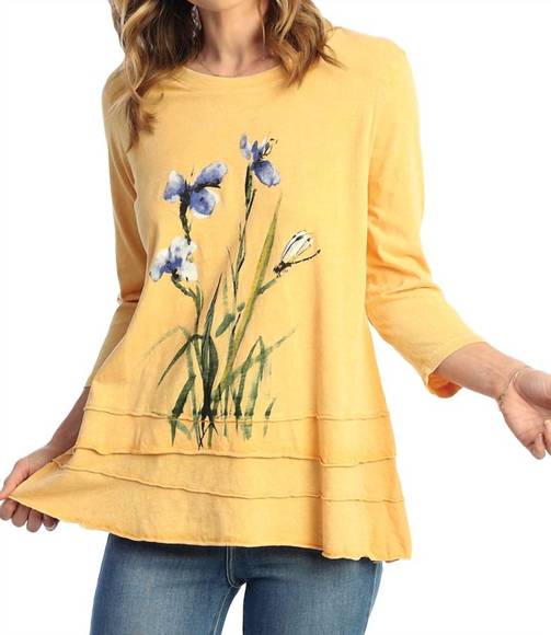 Aria Utility Denim Tunic Dress: Mineral Wash V-Neck Edition main image 1